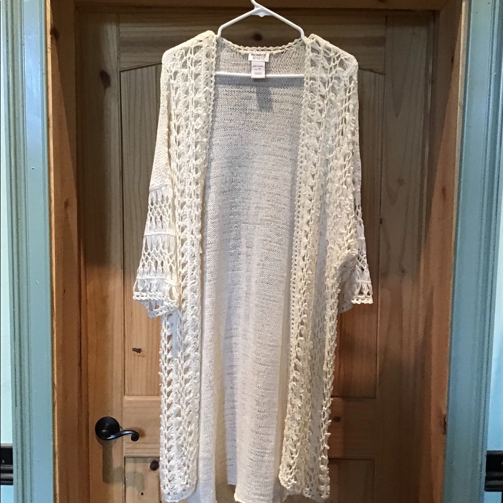 Ladies open front cardigan